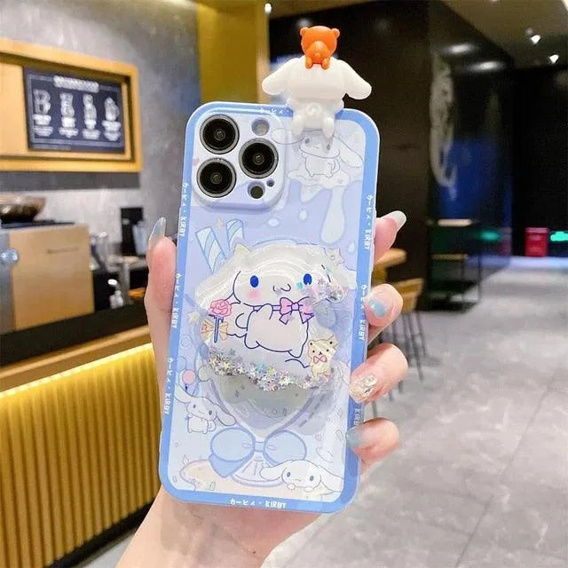 Sanrio Silicon Strap Case (For iPhones) - Bear Hugs