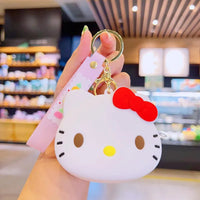 Sanrio Silicone Coin Pouch Keychain - Bear Hugs