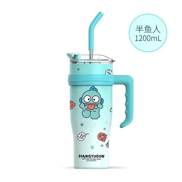 Sanrio Smiles Kuromi Cinnamoroll My Melody Big Tumbler (1200 ml) - Bear Hugs