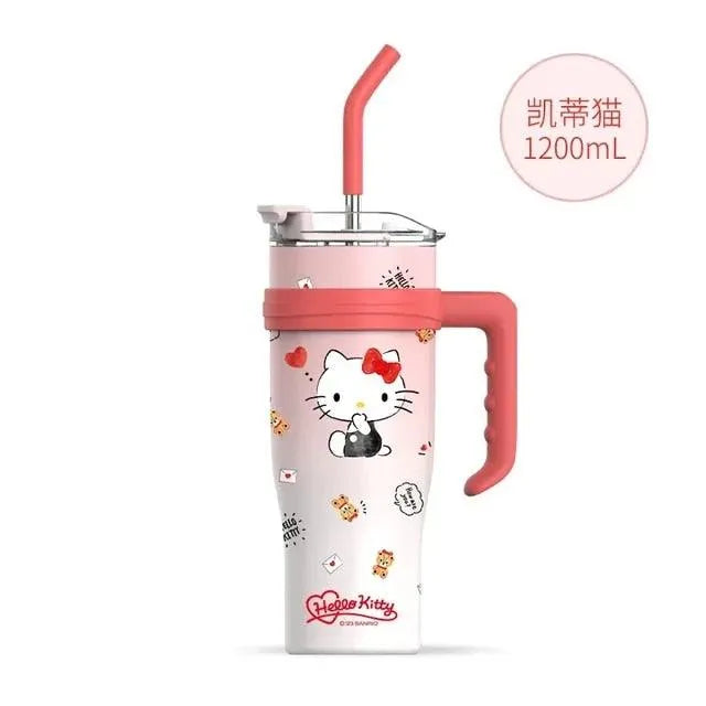 Sanrio Smiles Kuromi Cinnamoroll My Melody Big Tumbler (1200 ml) - Bear Hugs