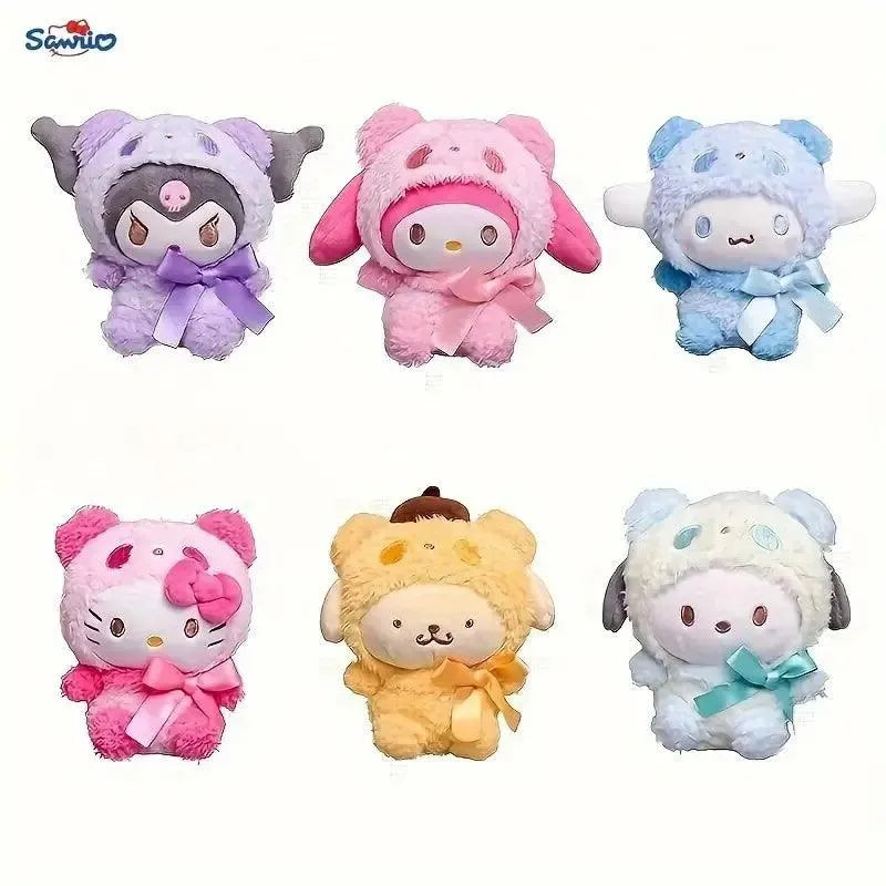 Sanrio Soft Cotton Collectible Plush Keychain - Bear Hugs