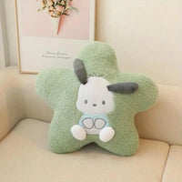 Sanrio Star Shaped Car Headrest and Back Plush Pillow - Bear Hugs