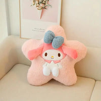 Sanrio Star Shaped Car Headrest and Back Plush Pillow - Bear Hugs