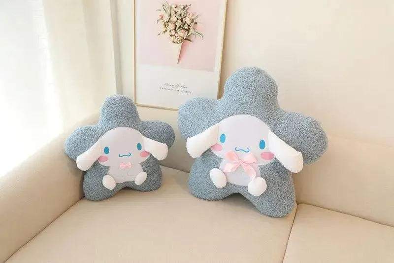 Sanrio Star Shaped Car Headrest and Back Plush Pillow - Bear Hugs