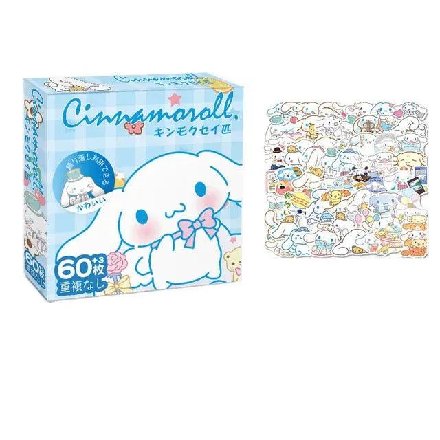 Sanrio Sticker Box (60 Pcs) - Bear Hugs