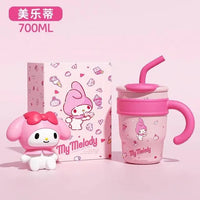 Sanrio Thermos Straw Cup (700 & 1200 ml) - Bear Hugs