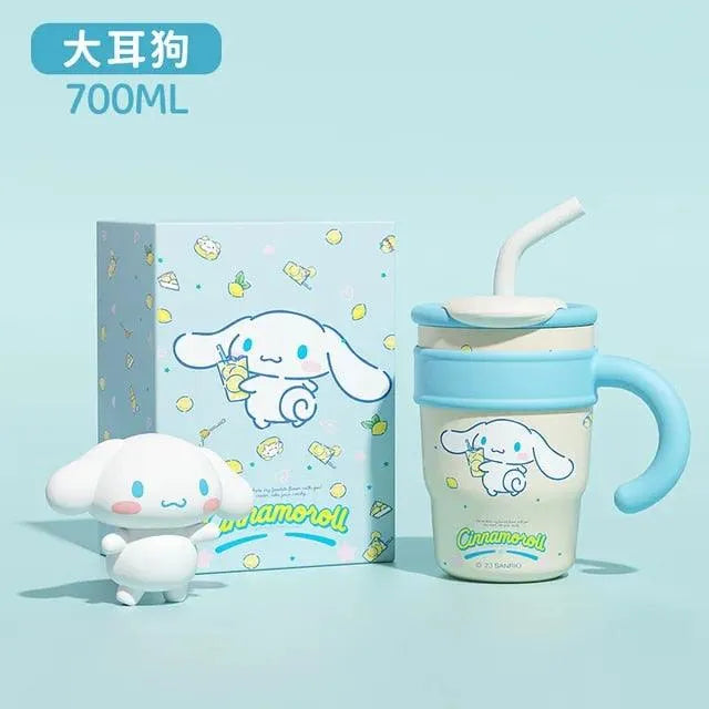 Sanrio Thermos Straw Cup (700 & 1200 ml) - Bear Hugs