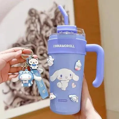 Sanrio Thermos Straw Cup (860 ml) - Bear Hugs