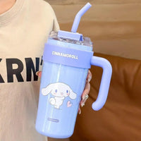 Sanrio Thermos Straw Cup (860 ml) - Bear Hugs