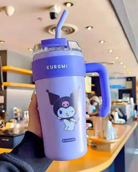 Sanrio Thermos Straw Cup (860 ml) - Bear Hugs