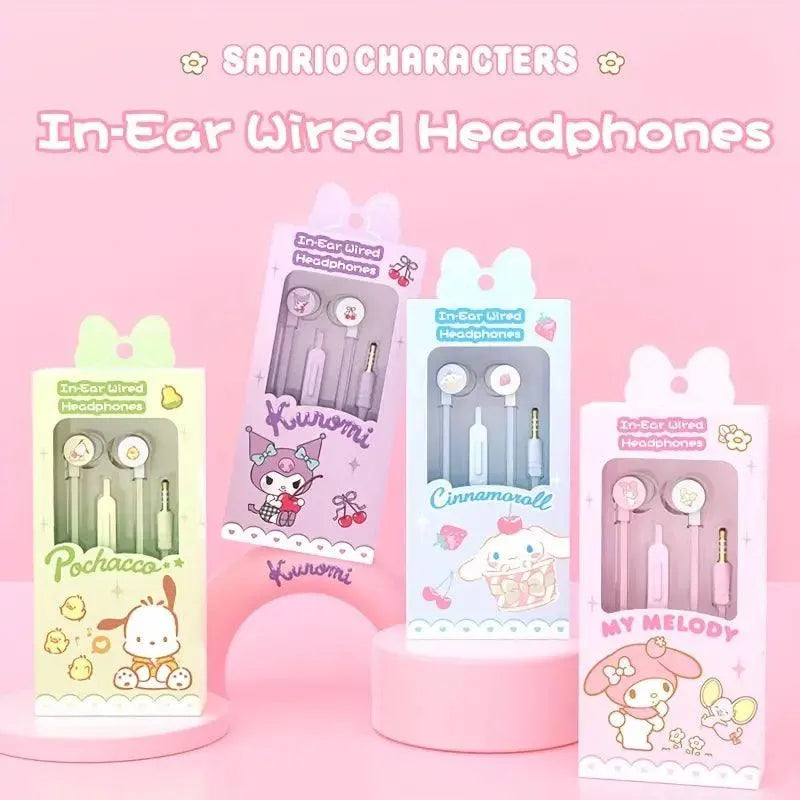 Sanrio Trendy Wired Earphones - Bear Hugs