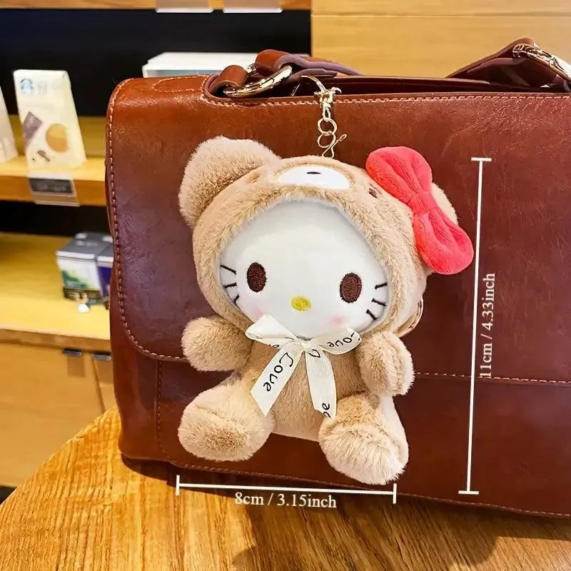 Sanrio Winter Ready Plush Keychains - Bear Hugs