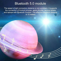 Saturn Bluetooth Speaker Night Light - Bear Hugs