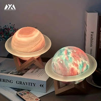 Saturn Bluetooth Speaker Night Light - Bear Hugs