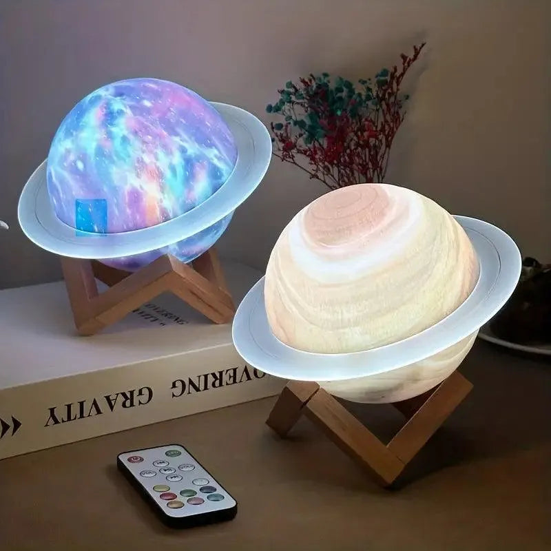 Saturn Bluetooth Speaker Night Light - Bear Hugs