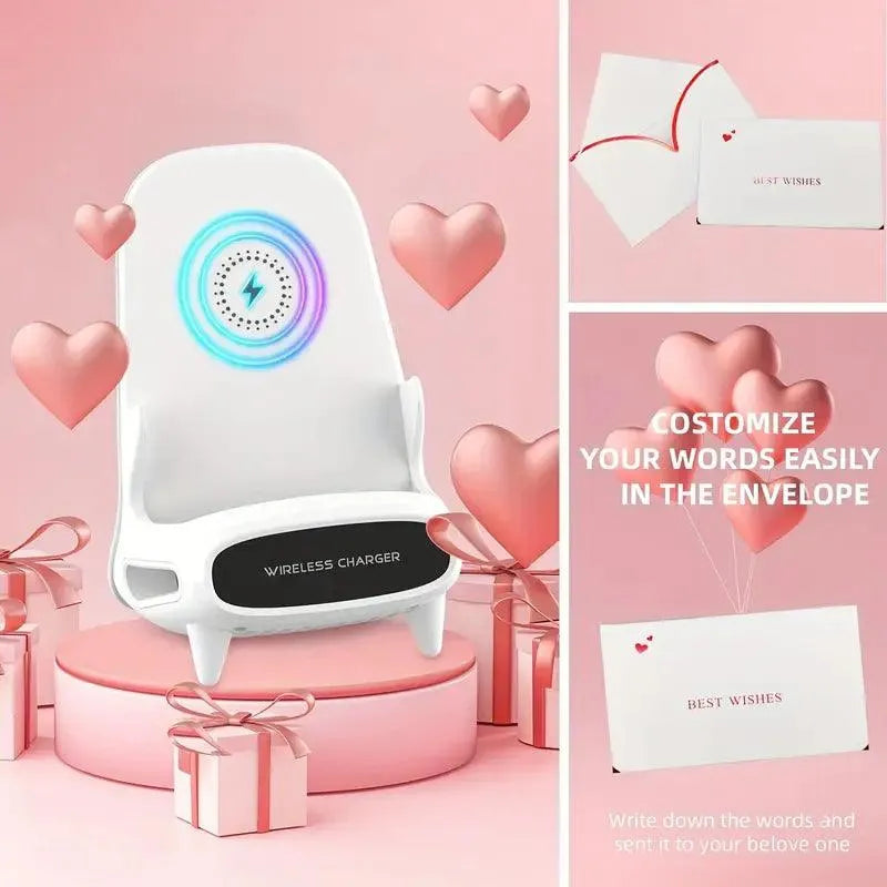 Seat Shaped Fast Wireless Charger - Bear Hugs