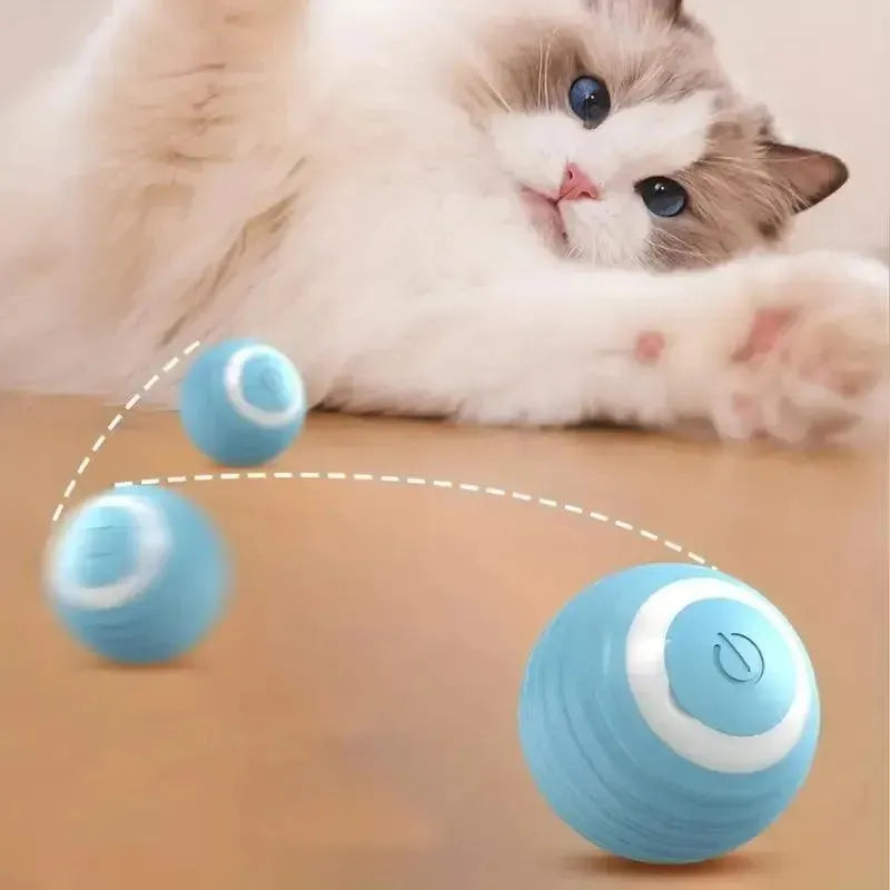 Best Toy For Cats Self Rotating Food Grade Motion Sensor Ball