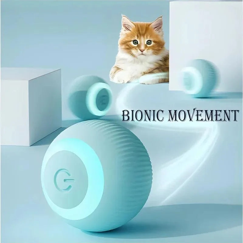 Self-Rotating Interactive Cat Toy Ball - Bear Hugs