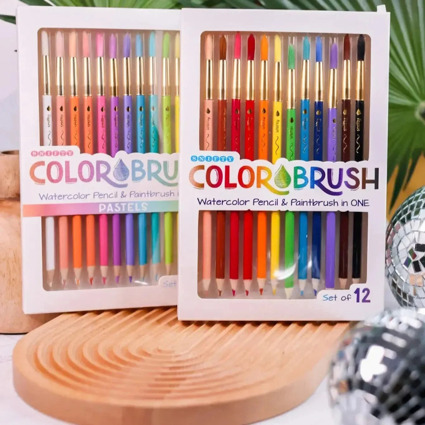 Macaron Magic Watercolor Brush Pencils (Set of 12)