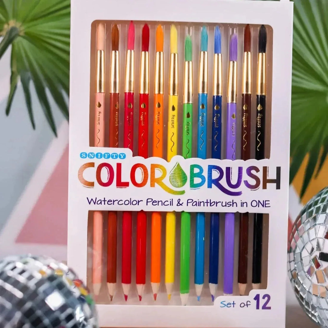 Macaron Magic Watercolor Brush Pencils (Set of 12)