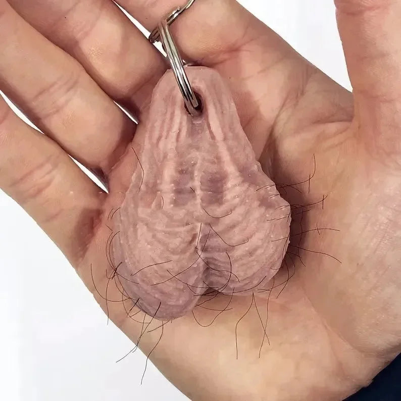Balls to You Novelty Keychain