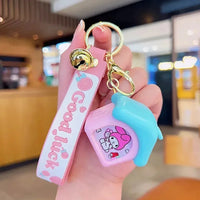 Porte-clés LED Phare de la Chance de Sanliou 