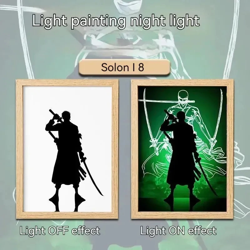 One Piece Anime LED Light Box