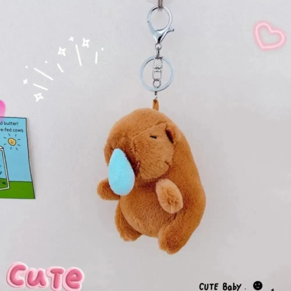 Snotty Snuggler Capybara Keychain