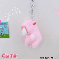 Snotty Snuggler Capybara Keychain