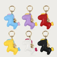 Galloping Charm Horse Keychain
