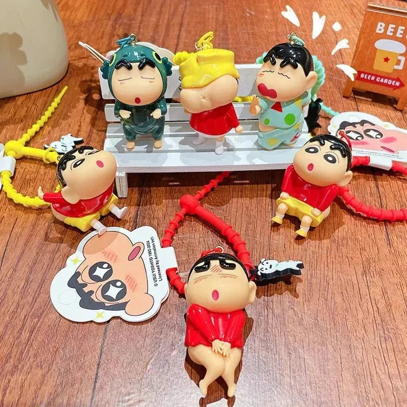 Shinchan's Buttastic Charm 3D Keychain