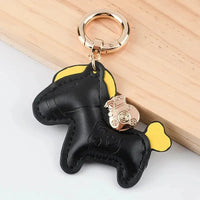 Galloping Charm Horse Keychain
