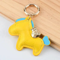 Galloping Charm Horse Keychain