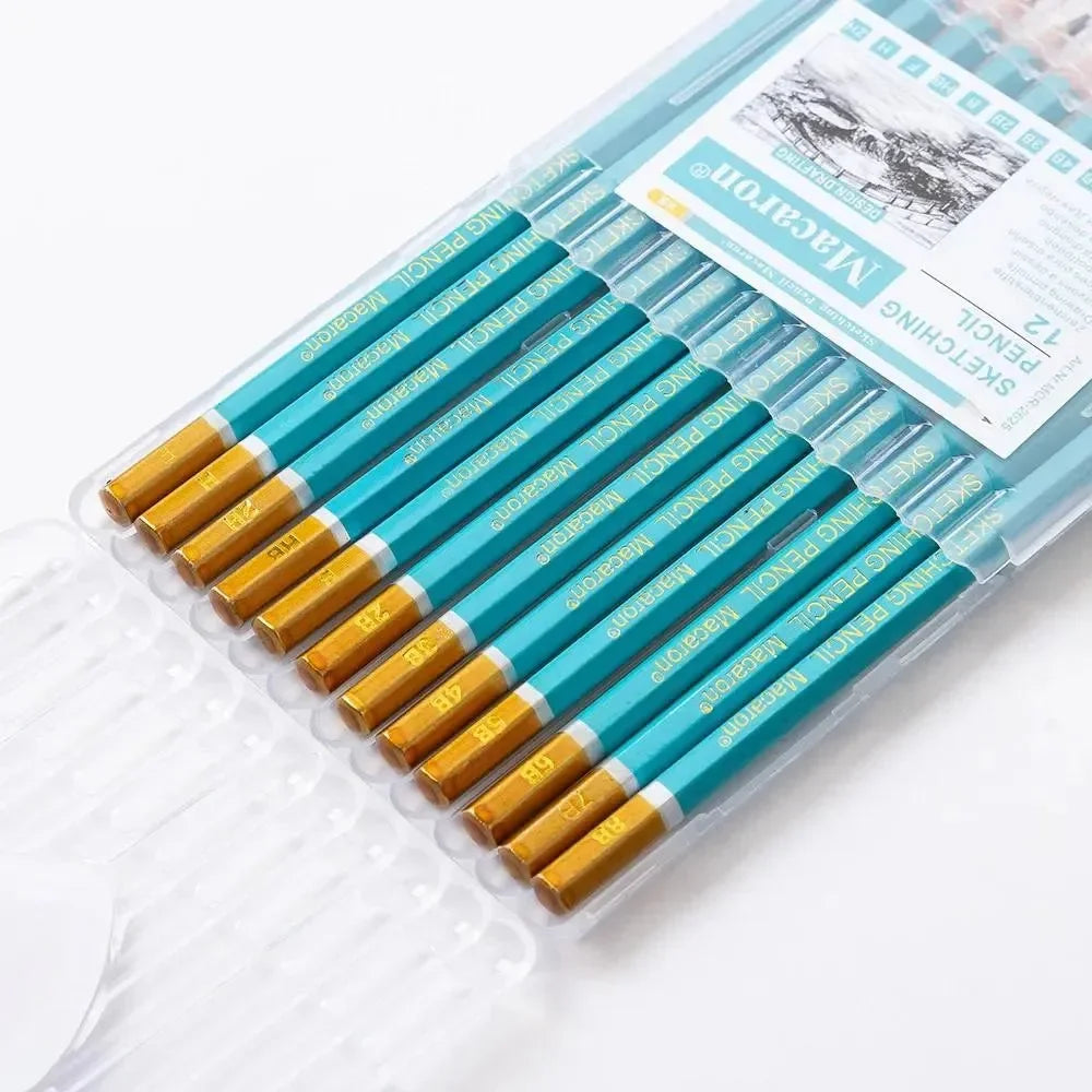 Macaron Muse Sketch Pencils (Set of 12)