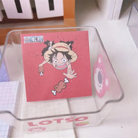 One Piece Luffy Sticky Notes Set