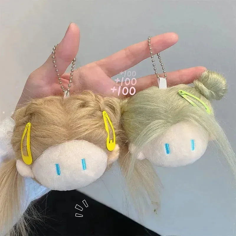 Porte-clés tête de poupée Wiggly Wonders 