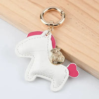 Galloping Charm Horse Keychain