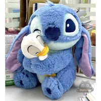 Stitch Hugging Duck Plush Doll (30 cm)