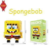 Bricks Anime Micro Building Blocks