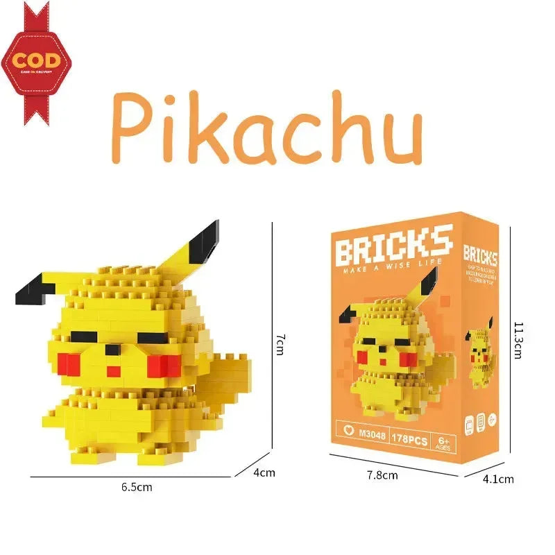 Bricks Anime Micro Building Blocks