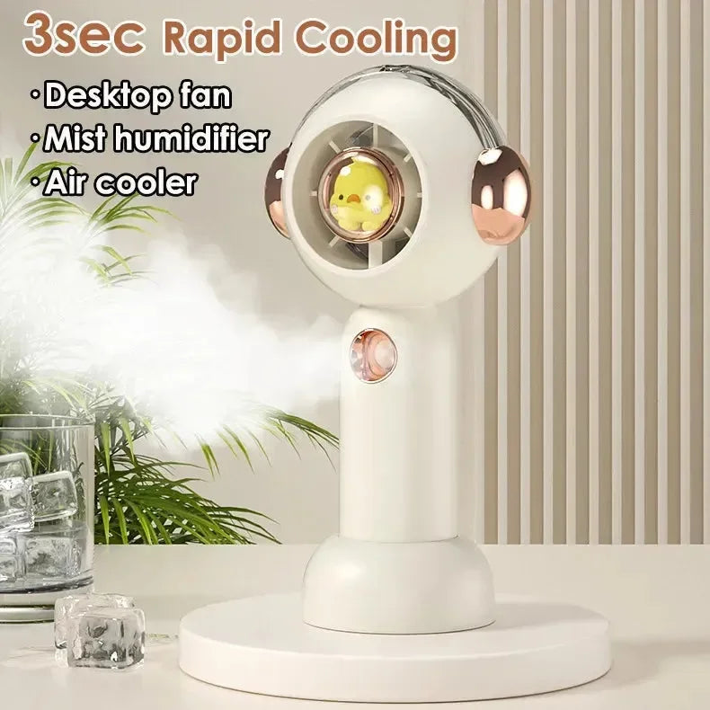 Futuristic Hydro Cool Portable Mist Fan