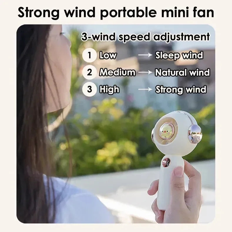 Futuristic Hydro Cool Portable Mist Fan