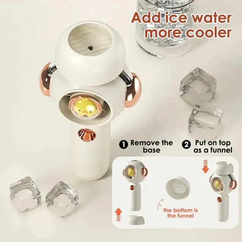 Futuristic Hydro Cool Portable Mist Fan