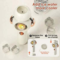 Futuristic Hydro Cool Portable Mist Fan