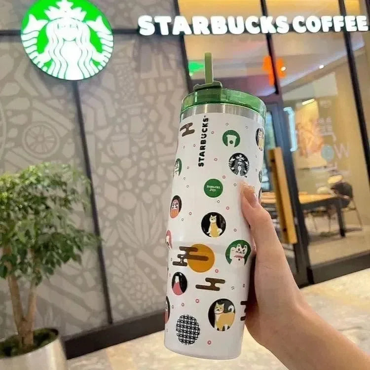 Starbucks Lucky Cat Tumbler (800 ml)
