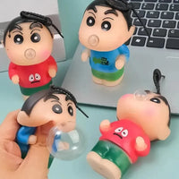 Shinchan Blowing Bubble Keychain