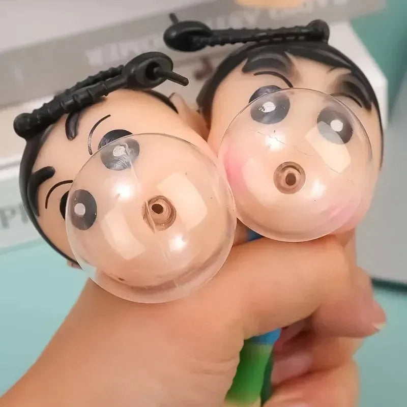 Shinchan Blowing Bubble Keychain