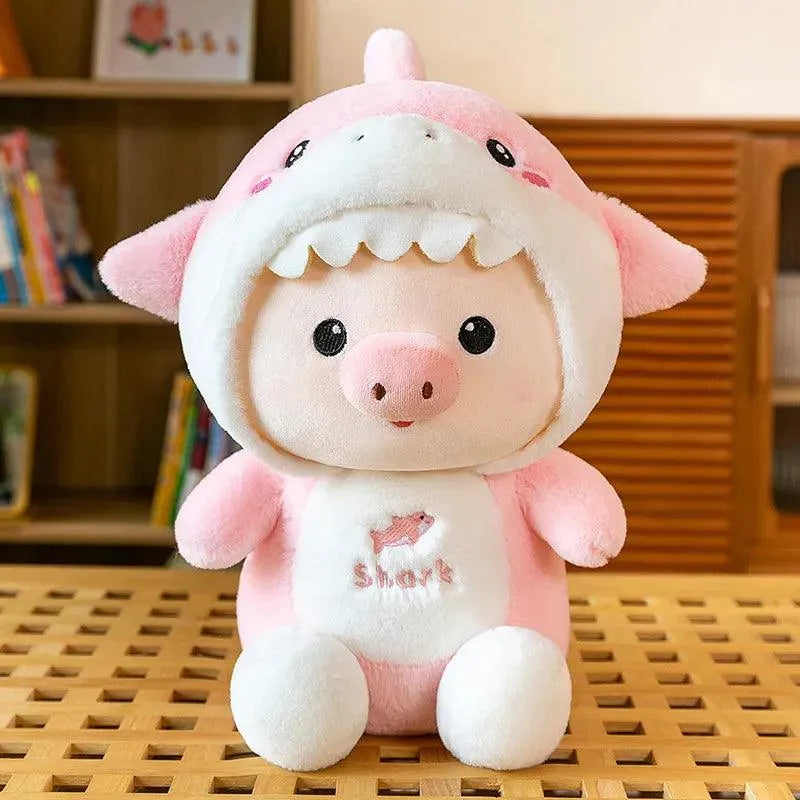 Shark Kuromi My Melody Piggy Plushie - Bear Hugs