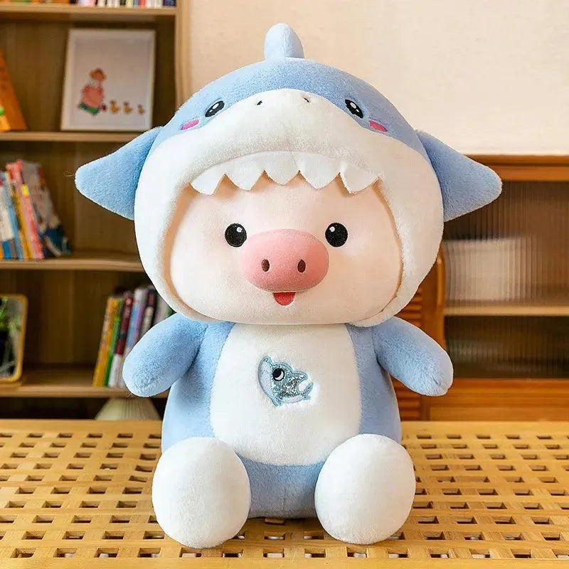 Shark Kuromi My Melody Piggy Plushie - Bear Hugs