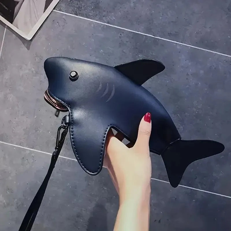 Shark Shaped Crossbody Bag - Bear Hugs